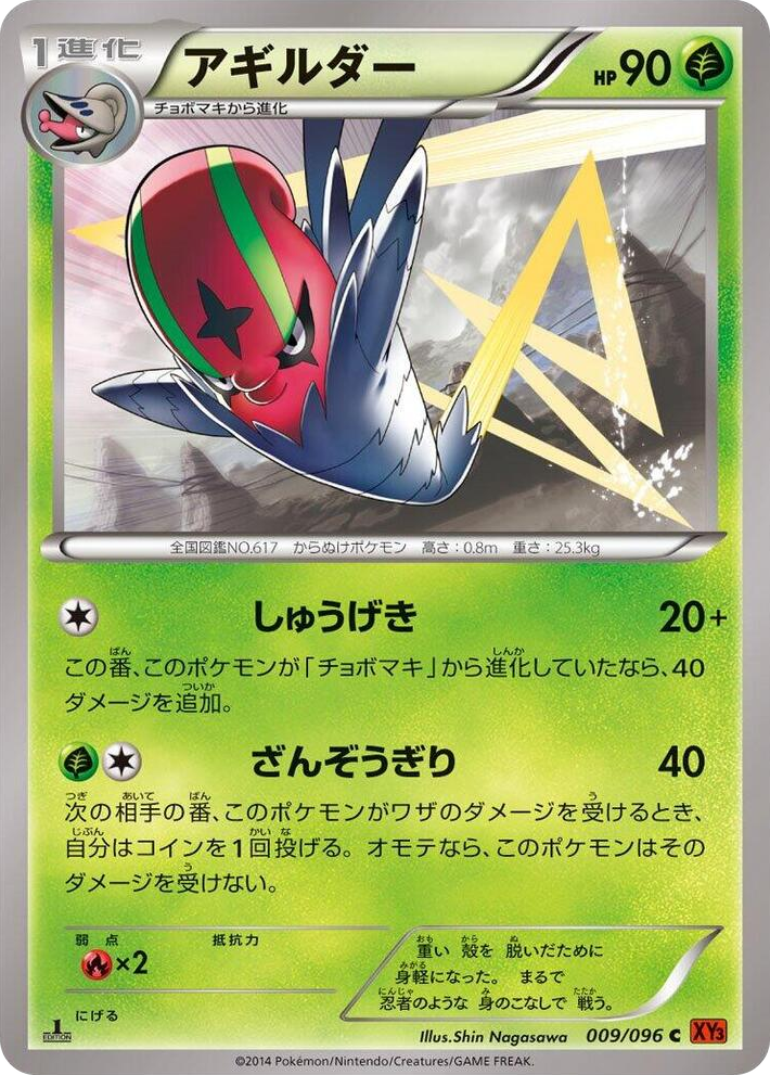 0009 Accelgor Common Rising Fist
