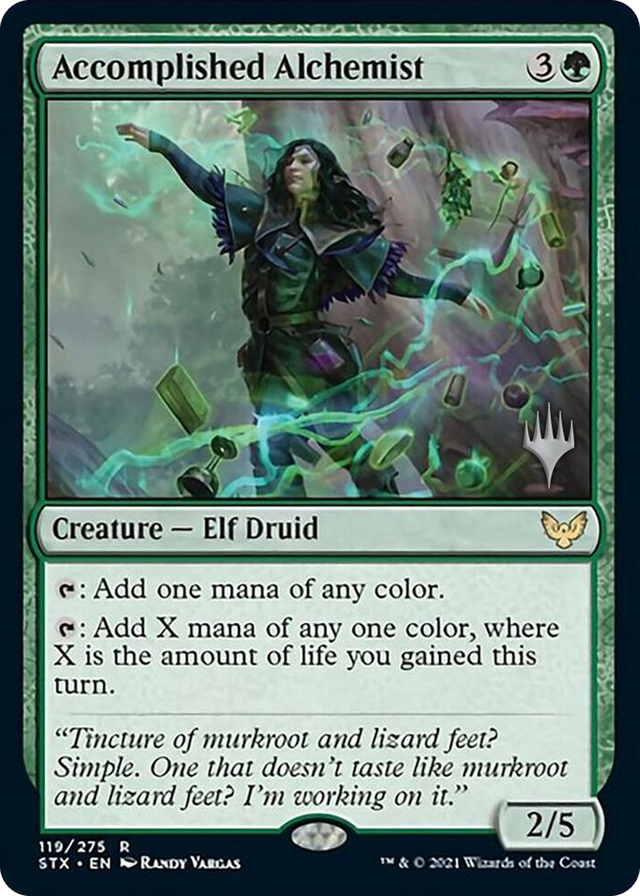 0119 Accomplished Alchemist R Promo Pack: Strixhaven
