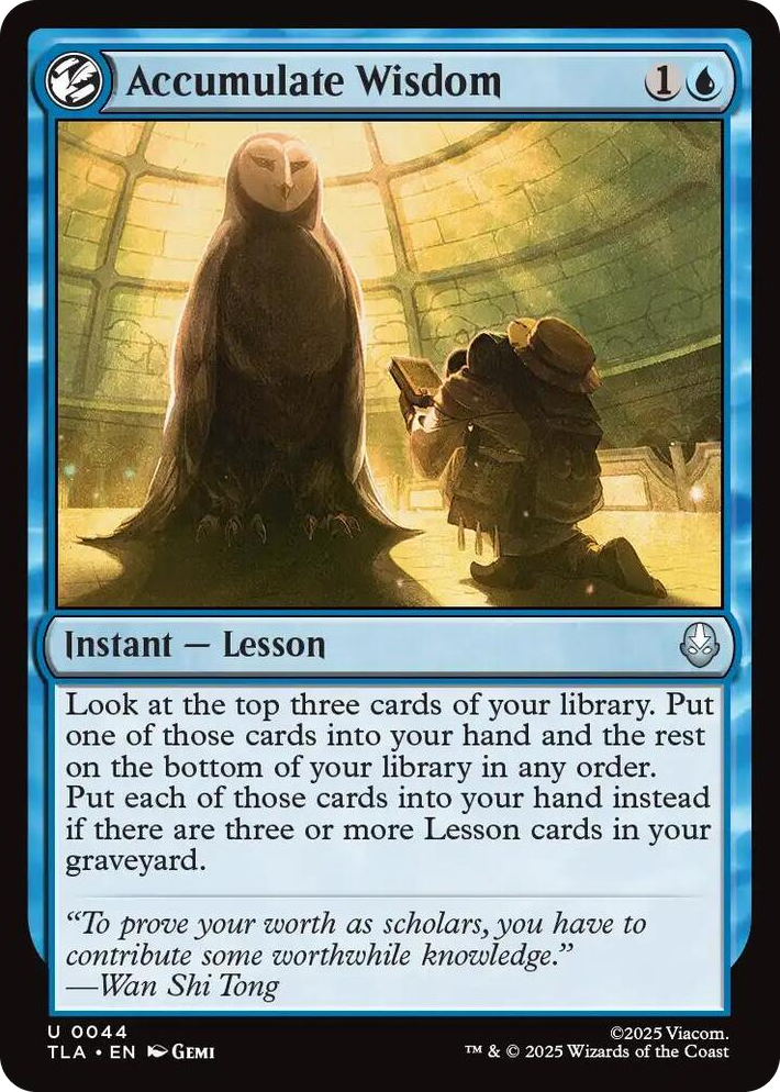 0044 Accumulate Wisdom U The Last Airbender