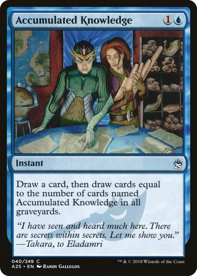 0040 Accumulated Knowledge C Masters 25