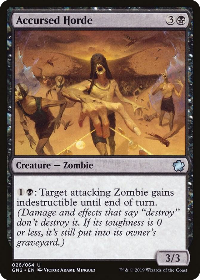 0026 Accursed Horde U Magic Game Night 2019