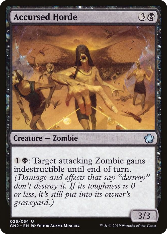 0026 Accursed Horde U Magic Game Night 2019