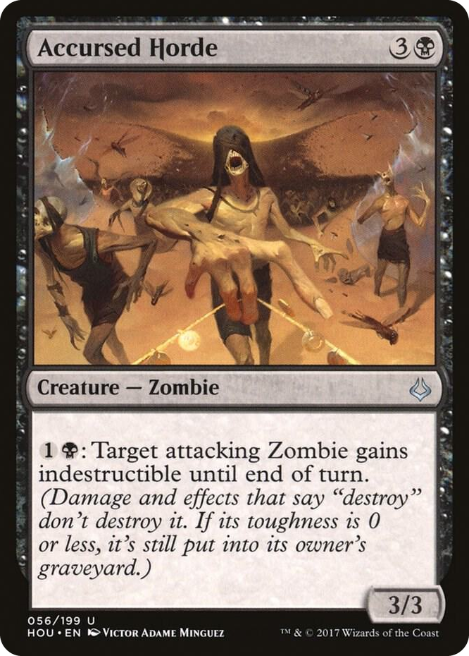 Accursed Horde #56 U - Hour of Devastation Pokemon card