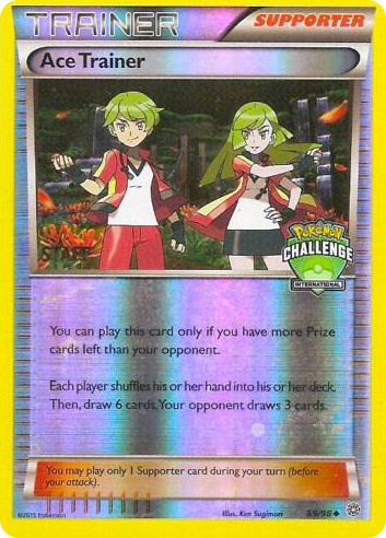 0069 Ace Trainer - 69/98 (International Challenge) [Staff] Promo League & Championship Cards