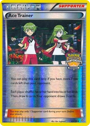 0069 Ace Trainer - 69/98 (Regional Championships) [Staff] Promo League & Championship Cards