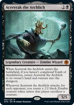 0087 Acererak the Archlich M Adventures in the Forgotten Realms