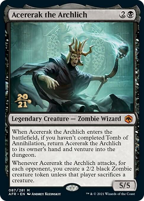 0087 Acererak the Archlich M Prerelease Cards