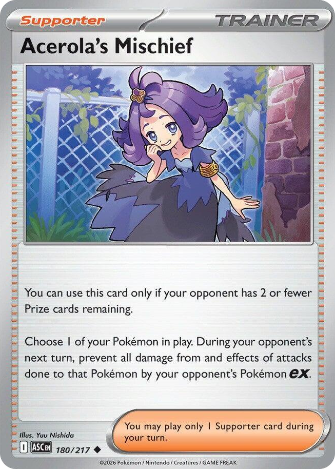 0180 Acerola's Mischief Uncommon Ascended Heroes