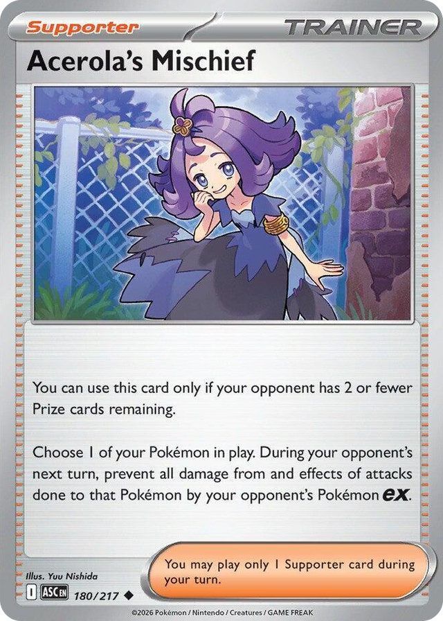 0180 Acerola's Mischief Uncommon Ascended Heroes