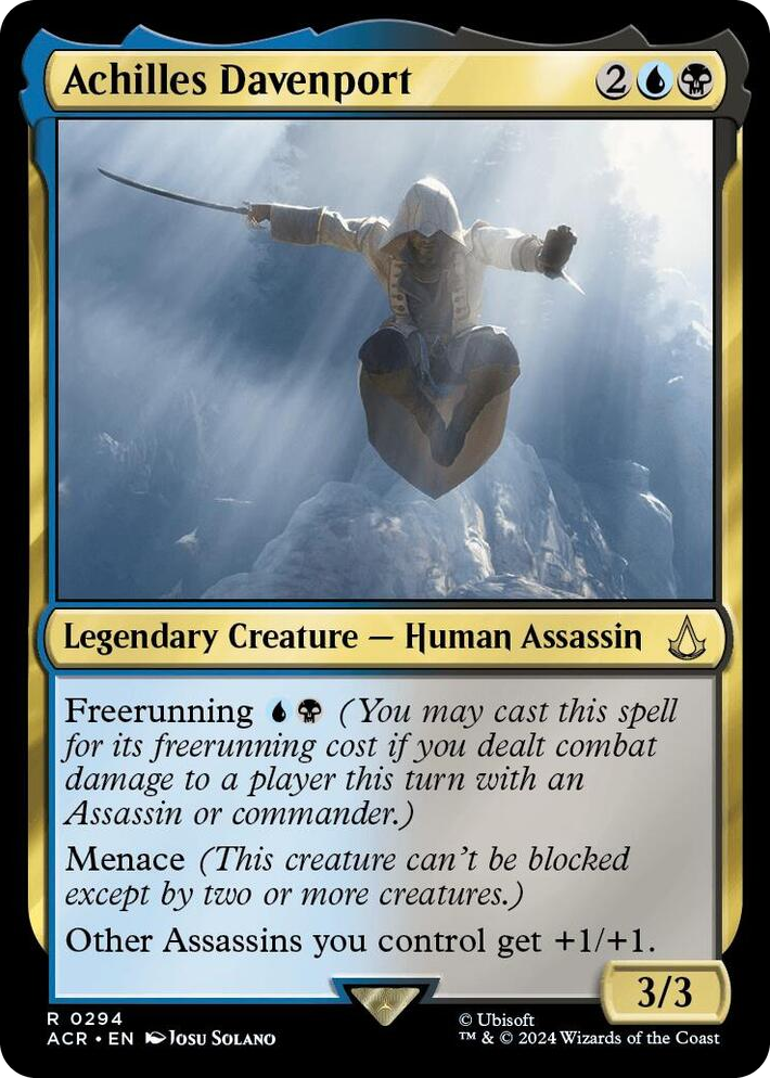 0294 Achilles Davenport R Universes Beyond: Assassin's Creed