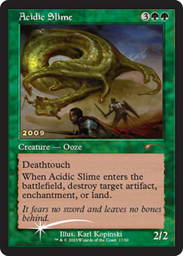 0017 Acidic Slime P 30th Anniversary Promos