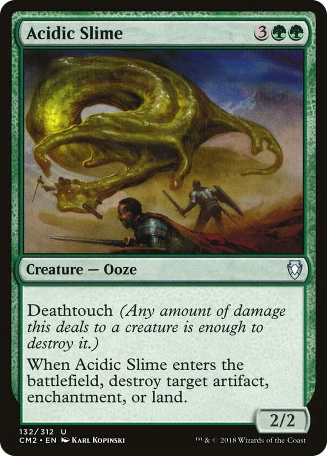 0132 Acidic Slime U Commander Anthology Volume II