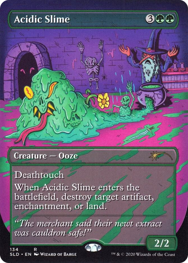 0134 Acidic Slime R Secret Lair Drop Series