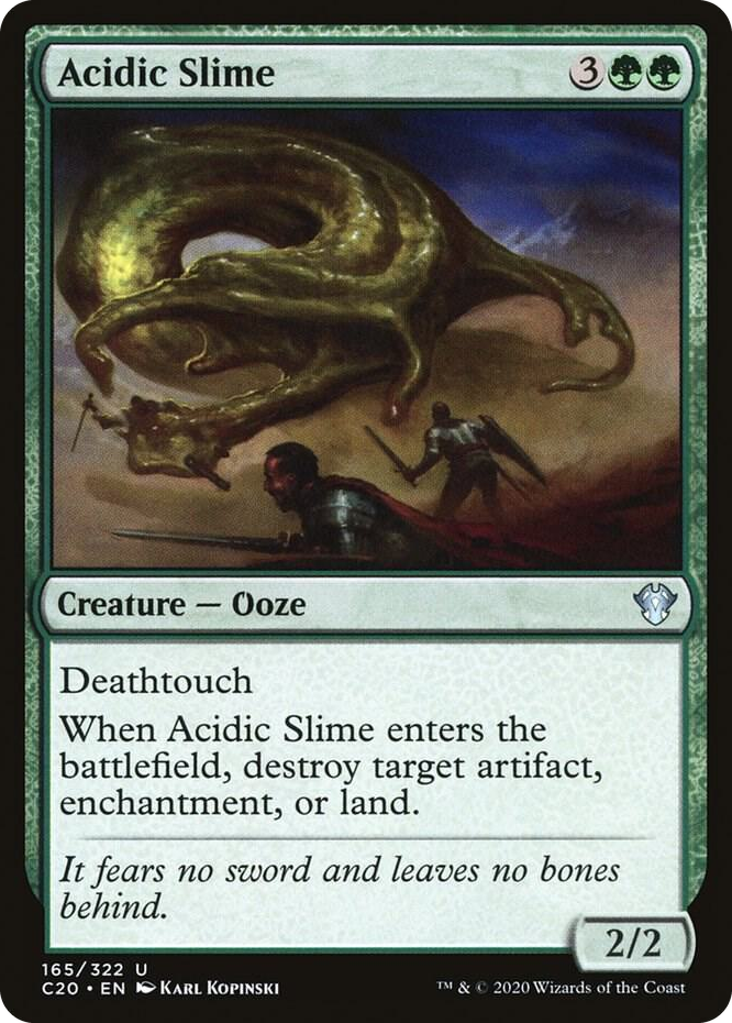 0165 Acidic Slime U Commander 2020