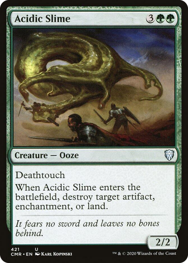 0421 Acidic Slime U Commander Legends