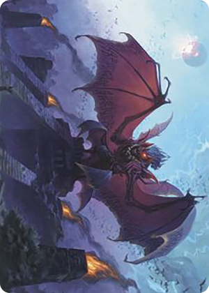 0014 Aclazotz, Deepest Betrayal Art Card S Art Series: The Lost Caverns of Ixalan