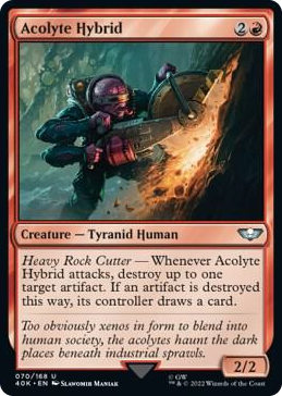 0070 Acolyte Hybrid U Universes Beyond: Warhammer 40,000