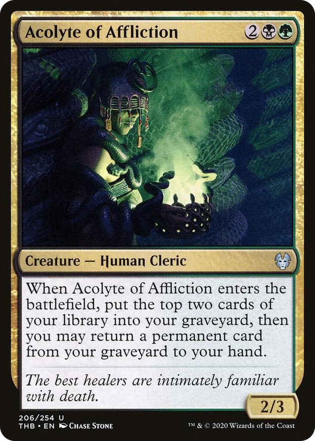 0206 Acolyte of Affliction U Theros Beyond Death