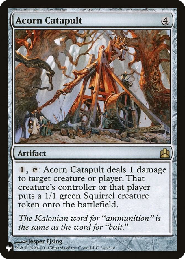 0241 Acorn Catapult R The List Reprints
