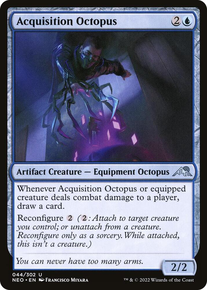 0044 Acquisition Octopus U Kamigawa: Neon Dynasty