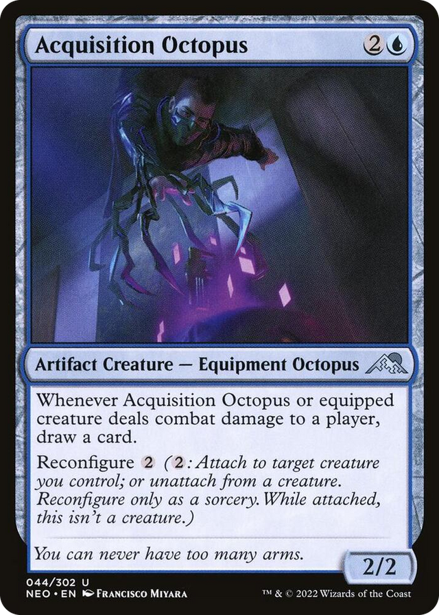 0044 Acquisition Octopus U Kamigawa: Neon Dynasty