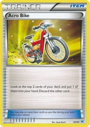 0020 Acro Bike (#20 Latios) Uncommon XY Trainer Kit: Latias & Latios