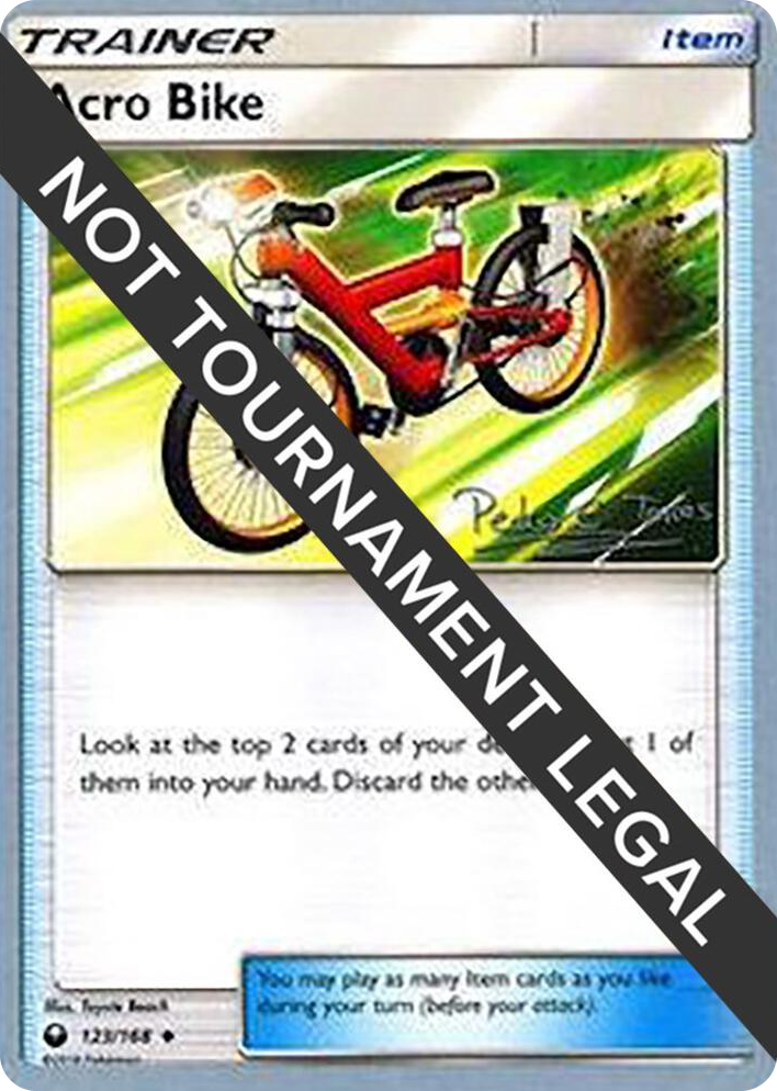 0123 Acro Bike - 2018 (Pedro Eugenio Torres) Uncommon World Championship Decks