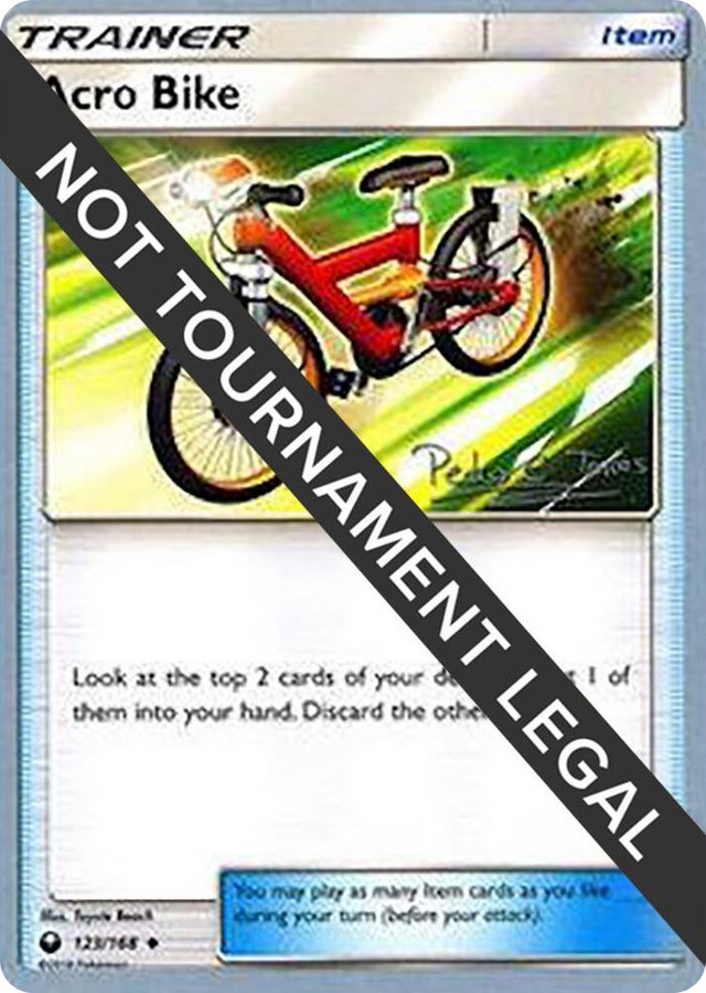 0123 Acro Bike - 2018 (Pedro Eugenio Torres) Uncommon World Championship Decks