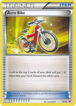 0029 Acro Bike (#29 Latias) Uncommon XY Trainer Kit: Latias & Latios