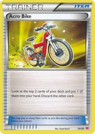 0029 Acro Bike (#29 Latias) Uncommon XY Trainer Kit: Latias & Latios