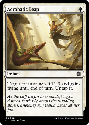 0002 Acrobatic Leap C The Lost Caverns of Ixalan