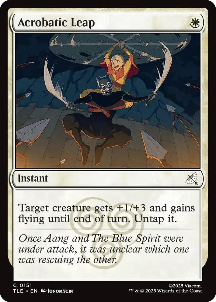 0151 Acrobatic Leap C The Last Airbender: Eternal-Legal