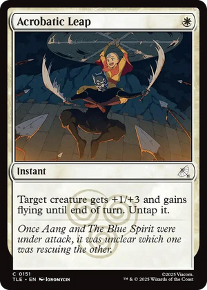0151 Acrobatic Leap C The Last Airbender: Eternal-Legal