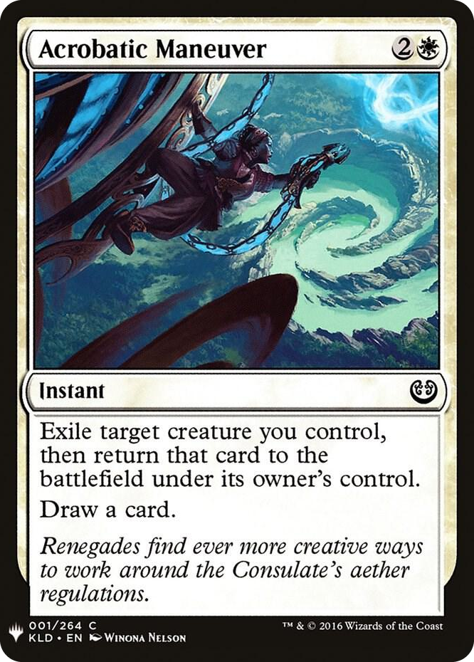 Acrobatic Maneuver #1 C - The List Reprints Pokemon card