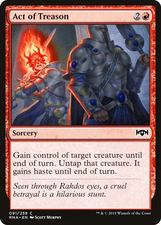 0091 Act of Treason C Ravnica Allegiance