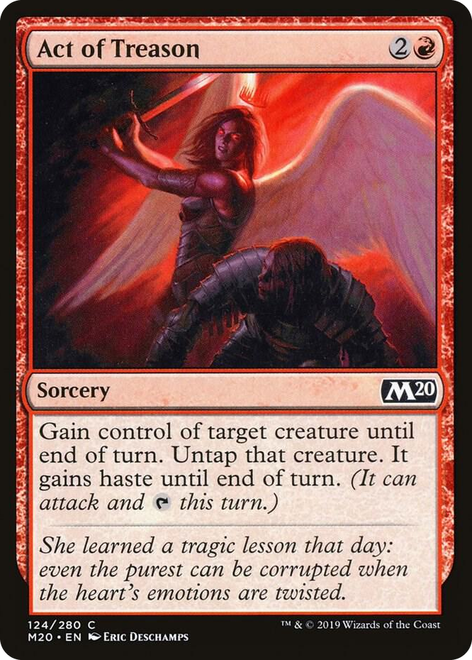 0124 Act of Treason C Core Set 2020