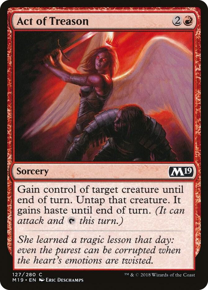0127 Act of Treason C Core Set 2019