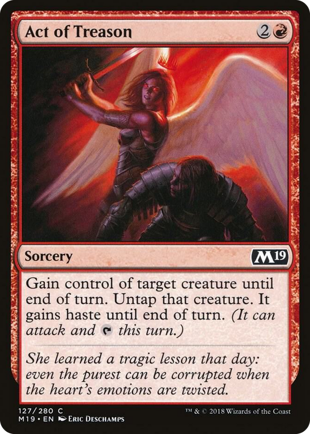 0127 Act of Treason C Core Set 2019