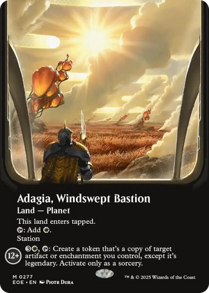 0277 Adagia, Windswept Bastion (Borderless) M Edge of Eternities