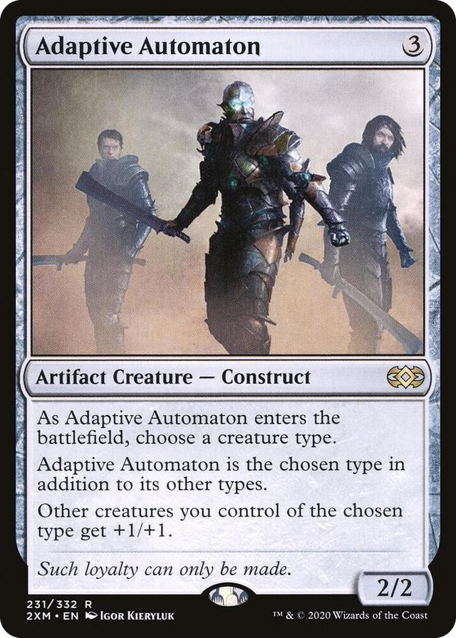 0231 Adaptive Automaton R Double Masters
