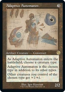 0064 Adaptive Automaton (Schematic) R The Brothers' War: Retro Frame Artifacts