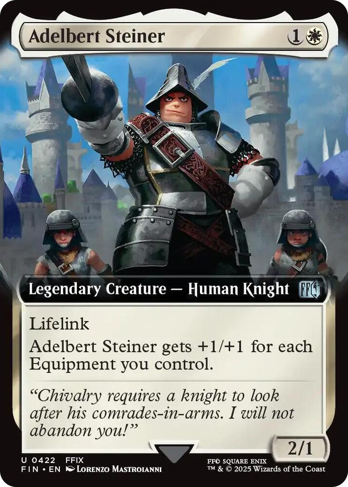 0422 Adelbert Steiner (Extended Art) U FINAL FANTASY