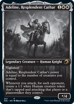 0001 Adeline, Resplendent Cathar R Innistrad: Double Feature