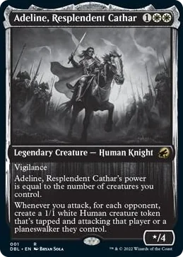 0001 Adeline, Resplendent Cathar R Innistrad: Double Feature
