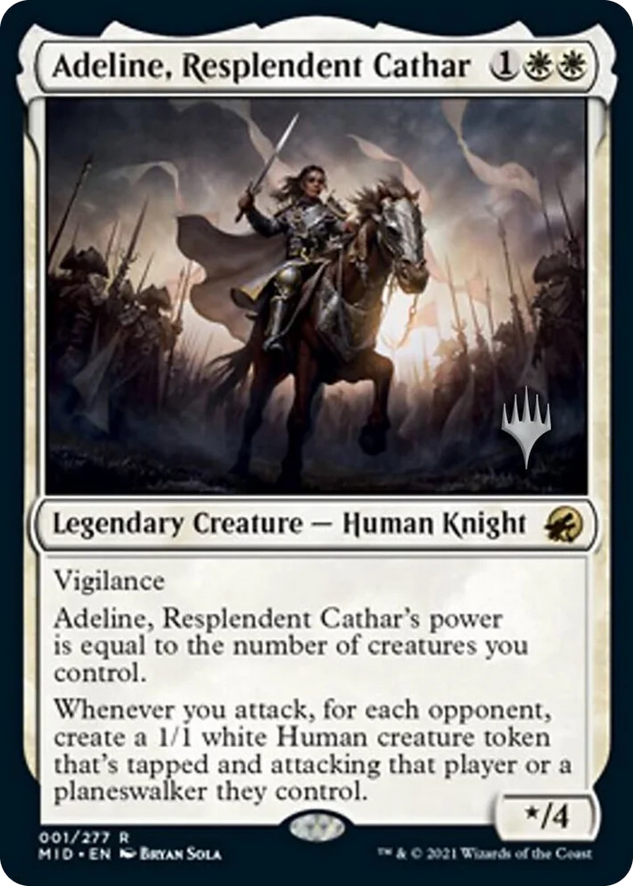 0001 Adeline, Resplendent Cathar R Promo Pack: Innistrad: Midnight Hunt