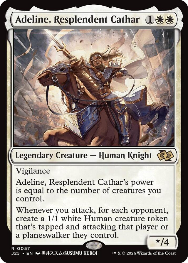 0057 Adeline, Resplendent Cathar (Anime) R Foundations Jumpstart