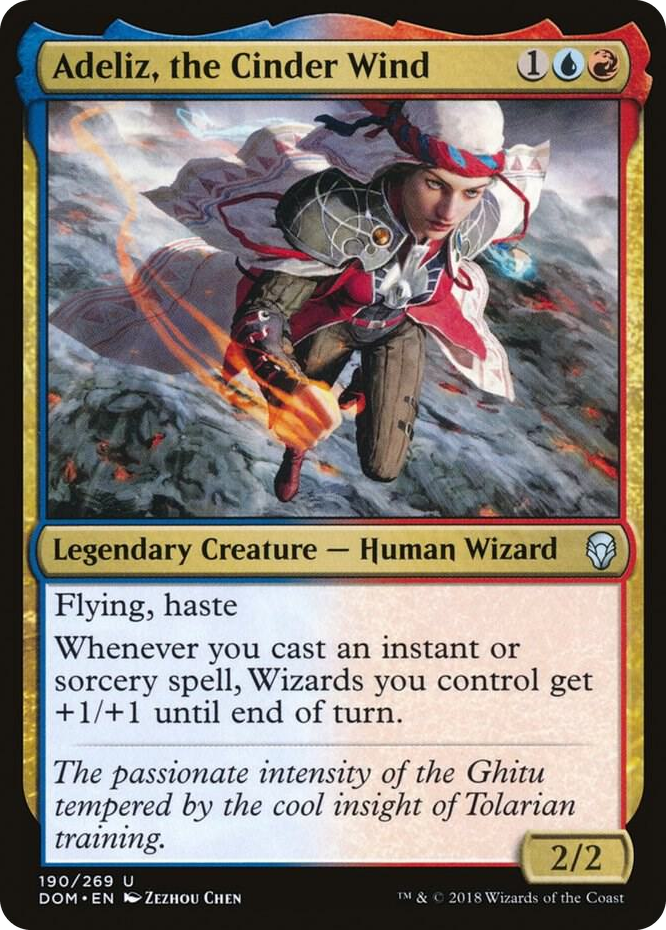 0190 Adeliz, the Cinder Wind U Dominaria