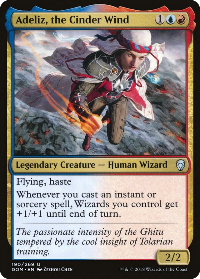 0190 Adeliz, the Cinder Wind U Dominaria