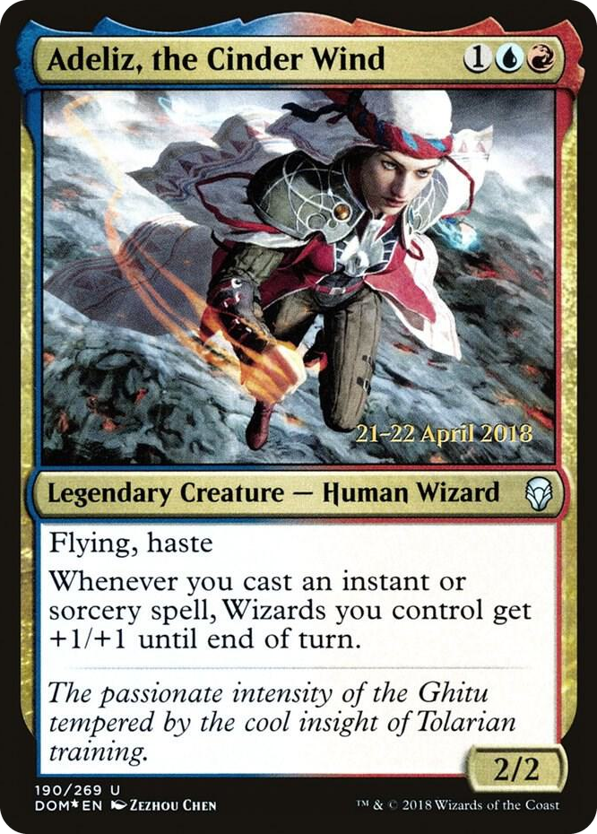 0190 Adeliz, the Cinder Wind U Prerelease Cards