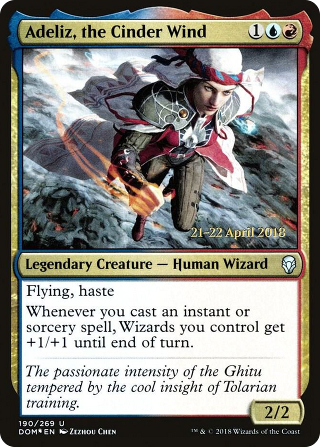 0190 Adeliz, the Cinder Wind U Prerelease Cards